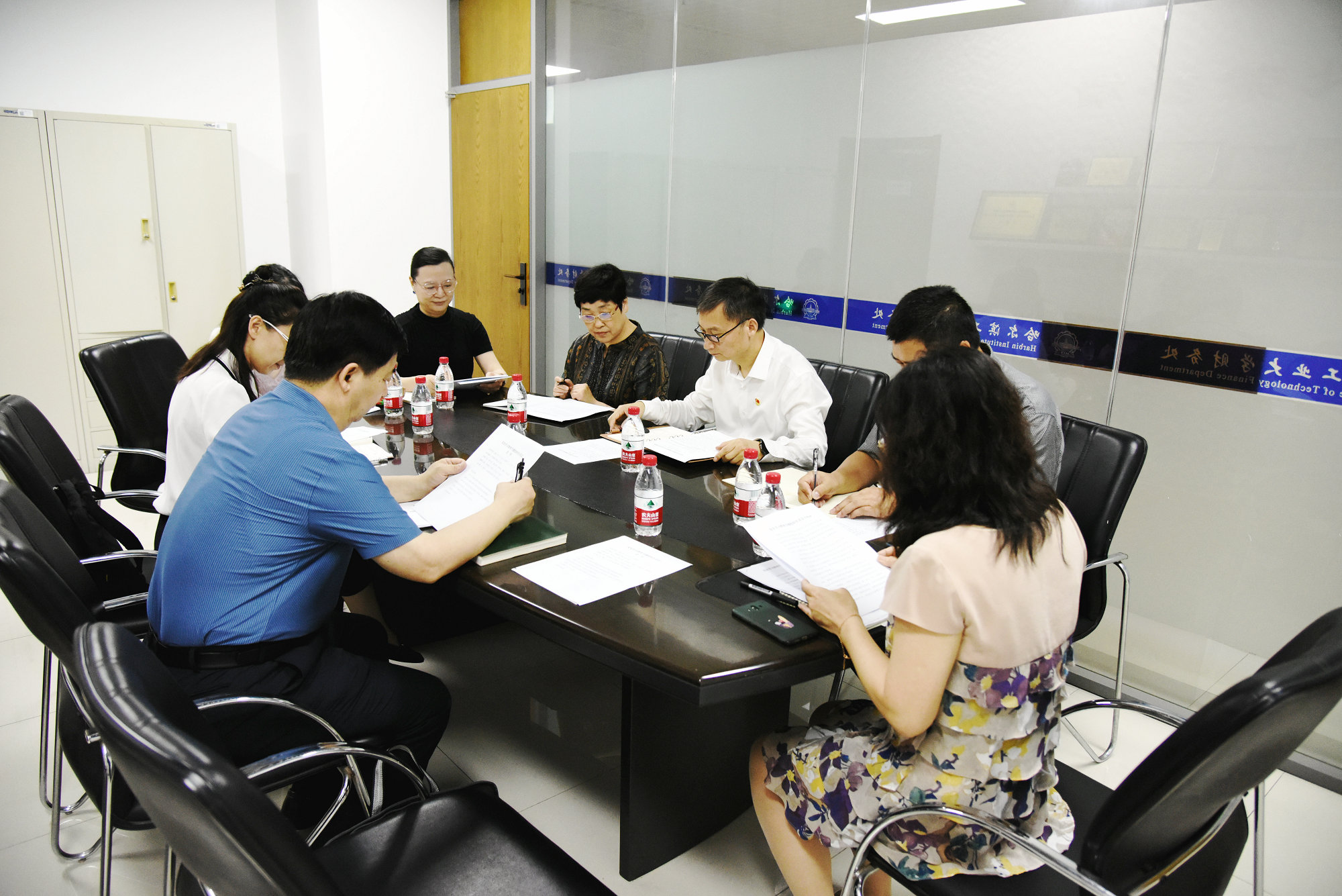姜绪范出席指导计划财务处第二党小组党史学习教育专题组织生活会.jpg