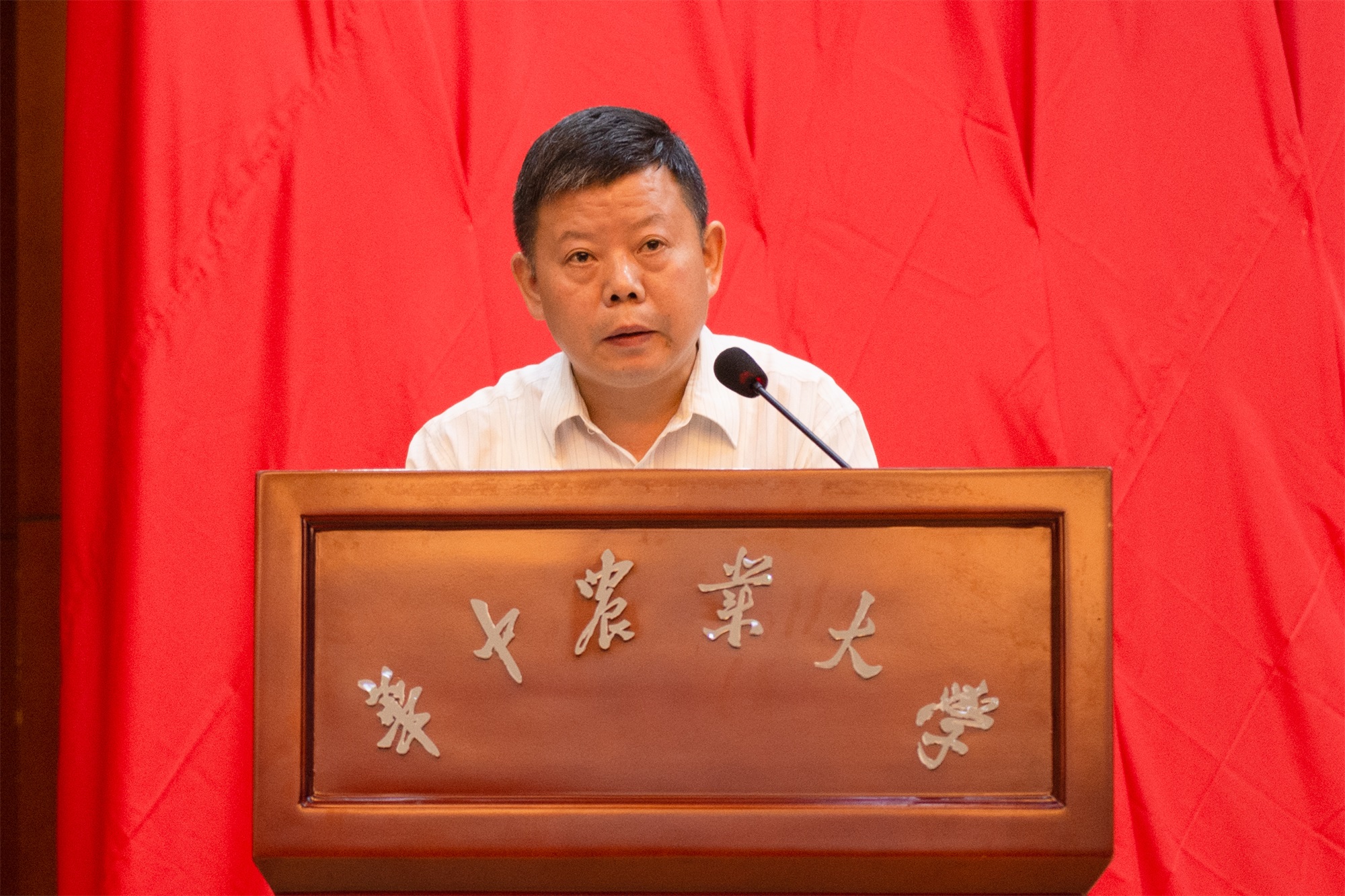 优秀共产党员代表胡银根同志发言(记者 彭雨格 摄).jpg 优秀共产党员代表胡银根同志发言(记者 彭雨格 摄).jpg