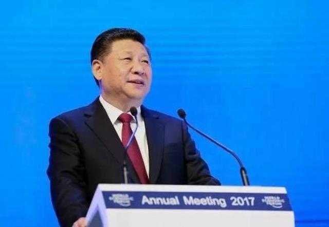 △2017年1月17日，国家主席习近平在瑞士达沃斯国际会议中心出席世界经济论坛2017年年会开幕式，并发表主旨演讲