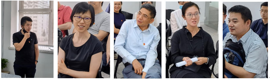 图4 建筑教师支部书记冷天、教师张敏、翟国方、吴佳维、祁毅等对课程思政展开热烈讨论.png